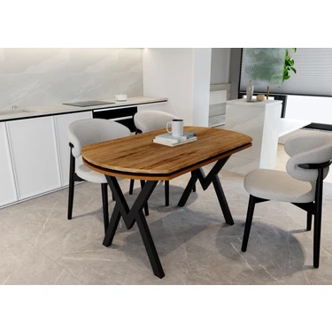 Avenza Living Gofret Masa Yemek Masası