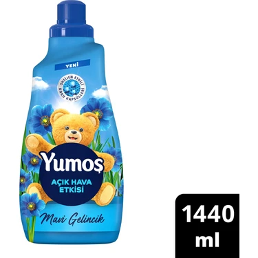 Yumoş Açık Hava Etkisi Mavi Gelincik Konsantre Yumuşatıcı 1440