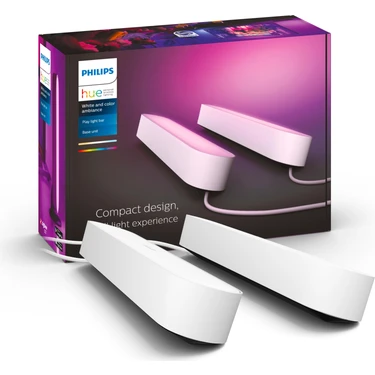 Philips Hue 2'li Ekopaket Beyaz LED Ampul 13,2 W 2200K Dahili LED Duy ile