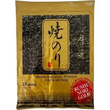 Sea Food Yaki Nori Sushi Yosunu 10 Yaprak 25 gr Deniz Ürünleri Menşeli Lezzetli