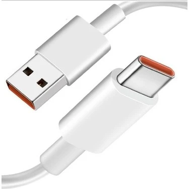 Teknofone Xiaomi Uyumlu 120W Hızlı Şarj Kablosu Type-C Süper Hızlı Şarj Kablosu 120