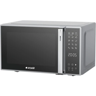 Arçelik Md 211 Dg Gümüş Renk Solo Mikrodalga Fırın 700 W Güç 20 L Kapasite Elektronik