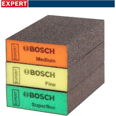 Expert S471 3'lü Set Sünger Zımpara 69X97X26 mm 2608901175 Fiyatı
