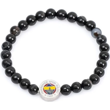 Fenerbahçe Orijinal Lisanslı Fb Akik (6mm) Doğaltaş