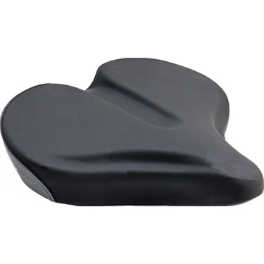 Heugers Jet Roket Black Bat Sele - Bisiklet Oturak – Ultra Konfor, Elastomerli, E-Bike Uyumlu,