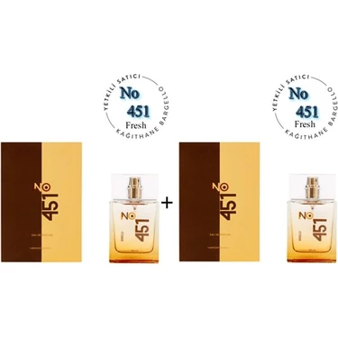 Bargello NO.451 + NO: 451 Unısex 50 ml Parfüm  EDP Fresh - MNMS50