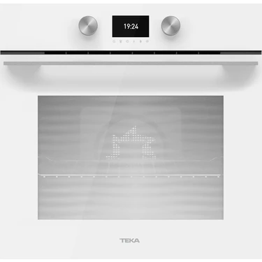 Teka HLB 8600 WH Ankastre Multifonksiyonel Dijital Ekranlı Turbo Fırın Beyaz Cam 70 lt