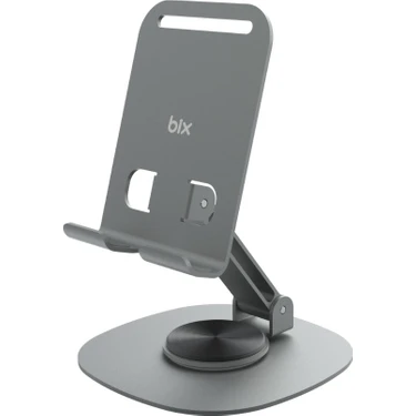 Bix 360° Dönen Metal Masaüstü Tablet ve Telefon