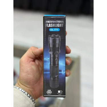 Komando Pazarı Taşınabilir Şok (Elektro) Multifunctional Flashlight OL-771 Type C