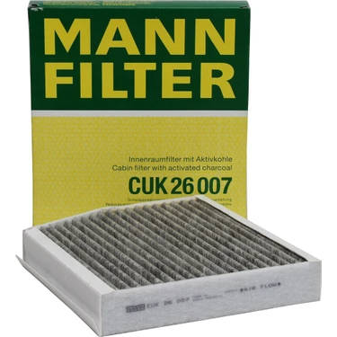 Mann Mercedes A-B-Gla-Cla Serisi Karbonlu Polen Filtresi W176 W246 W117