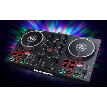 Numark Party Mix II Siyah DJ Kontrol Cihazı Işık Gösterisi Fiyatı
