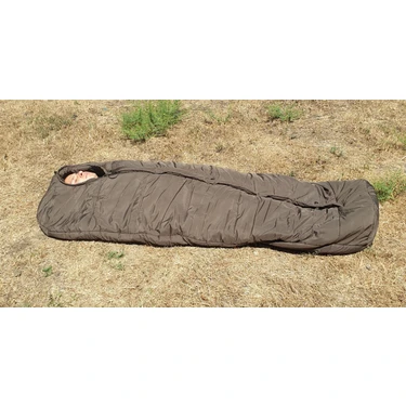 Ferke Shop Askeri Uyku Tulumu ve Hediye Taşıma Çantası (85*210 cm/-22)(DEPREM,ÇADIR, KAMP, PİKNİK,