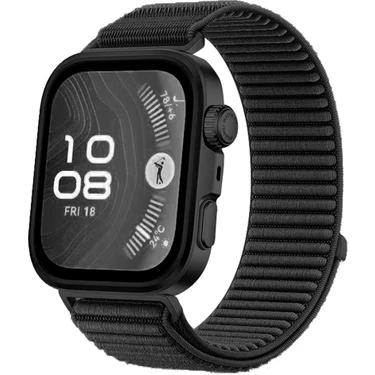 Voyo Huawei Watch Fit 5 / Fit 4 / Fit 3 ve Pro'lar Kordon Kayış Bez Hasır Bileklik