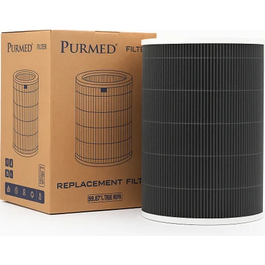 Purmed Xiaomi Smart Air Purifier 4 Pro Uyumlu Hepa + Karbon Filtre