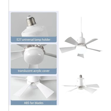 Fanlight Lumify Fan LED Işıklı Vantilatör Kumandalı 3 Işıklı
