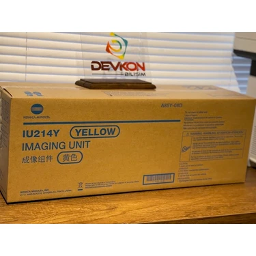 Konica Minolta IU-214 Sarı Orjinal Drum Unit Bizhub C227 C287