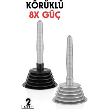 MAİN SHOP 2 Adet Küçük Körüklü Küvet,Mutfak ve Banyo Vantuz Pompa Tıkanık Lavabo Açıcı Manuel El