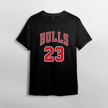 Chicago Bulls 23 - Michael Jordan %100 Pamuklu Bisiklet Yaka Fiyatı