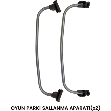 Gulz Sallanma Aparatı 2 Adet - 70 cm Eni Olan Oyun Parkları