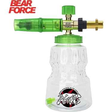 Robeve Bear Force Foam Lance Köpük Yapıcı Aparat 1l Köpük Aparatı Basınçlı Yıkama Makineleri Için
