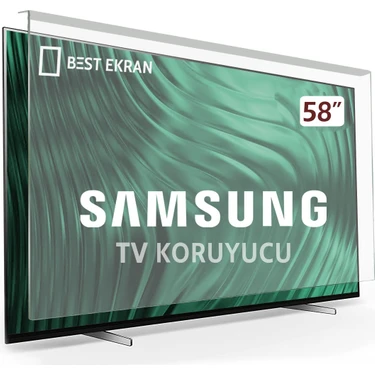 Best Ekran Samsung 58U8000 Tv Ekran Koruyucu - Samsung 58" Inç 146cm 147 Ekran Koruyucu