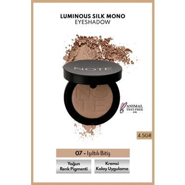 Luminous Silk Eyeshadow Tekli Göz Farı – 07 Koyu