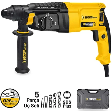 Sgs Plus SGS5177 Kırıcı Delici Hilti Matkap 800 Watt