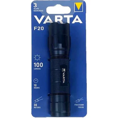 Varta Flashlight F20 El Feneri 3AAA