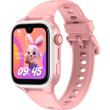 Buff Kids Watch Adventure 4.5g Sim Kartlı Akıllı Çocuk Saati Pink GPS Konum Takibi Görüntülü