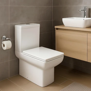 Newarc Power Duvara Sıfır Klozet Takım POW.K022,Power Duroplast Yavaş
