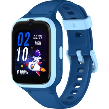 Buff Kids Watch Play 4.5G Sim Kartlı Akıllı Çocuk Saati Mavi GPS Konum Takibi Görüntülü