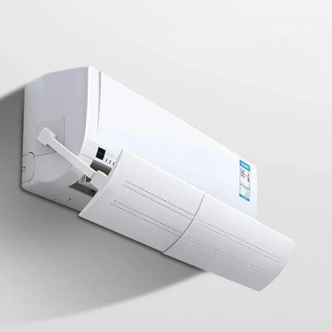 MDSTECH Ayarlanabilir Klima Hava Yönlendirici 58-105 cm Split Klima Çarpma Önleyici Delikli