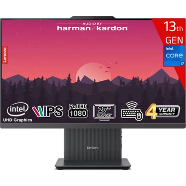 Lenovo Ideacentre Aıo 27IRH9 Intel Core I7-13620H 64 GB Ram 512 GB SSD Intel UHD Graphics 27 Fhd