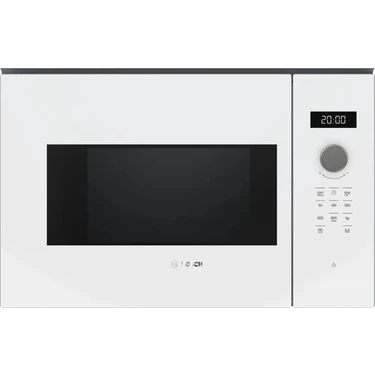 Bosch BFL524MW2 20 lt Beyaz Ankastre Mikrodalga Fırın Serie
