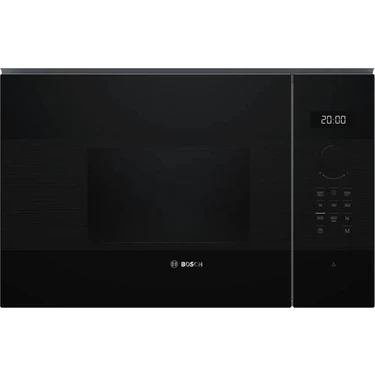 Bosch BFL524MB2 20 lt Siyah Ankastre Mikrodalga Fırın Serie