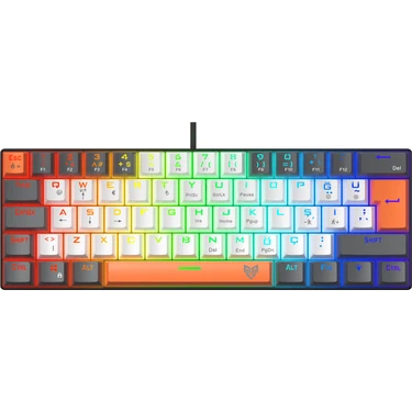 Blueforce Striker Rgb Mekanik Gaming Oyuncu Klavyesi Red Fiyatı