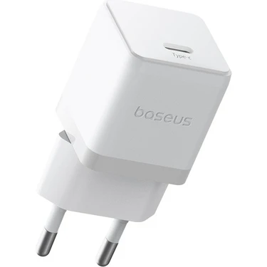 Baseus Palm Hızlı Şarj Aleti 1c 30W Beyaz  Eu