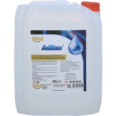 Wellmax Adblue® by İGSAŞ 20 Lt SCR Sıvısı – ISO 22241
