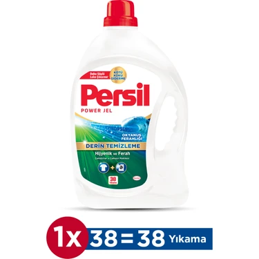 Persil Jel Sıvı Çamaşır Deterjanı Okyanus Ferahlığı 2470Ml (38