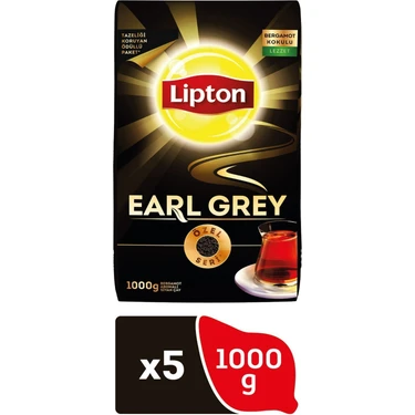 Lipton Earl Grey Dökme Çay 5 kg Bergamot Aromalı Kaliteli Özel Seri