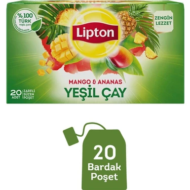 Lipton Tropikal Yeşil Çay,