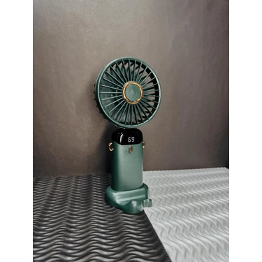 Chronus Mini El Fanı Taşınabilir Kişisel Fan Asılı Boyun Fanı 90° Ayarlanabilir USB Şarj Edilebilir