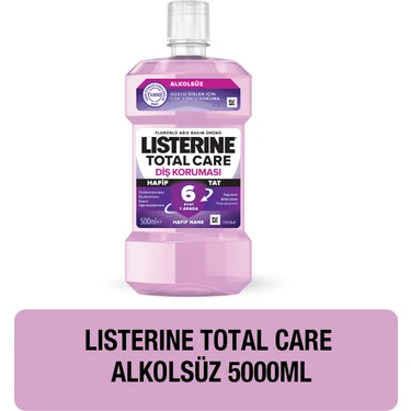 Listerine Total Care Diş Koruması Ağız Bakım Suyu 500