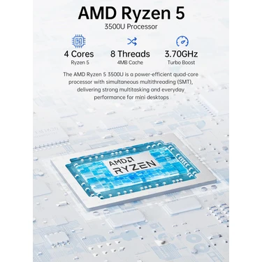 G10 Amd Ryzen 5 3500U Işlemci, 16GB Ddr4 Ram, Hdmı/dp, Fiyatı