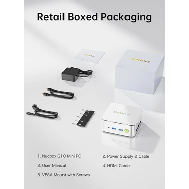 GMKtec ミニPC NucBox G10 Ryzen 5 3500U format:webp