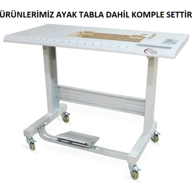 Yuki 1968N Düz Makina Kısa Iplik Kesmeli Temiz Dikiş Kapalı Fiyatı
