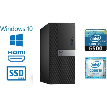 Dell Optiplex 3046 Sff Intel Core I5-6500 8 GB Ram 256 SSD