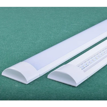 Yuled 10 Adet LED Bant Armatür 40W   220V  Yatay 120 cm