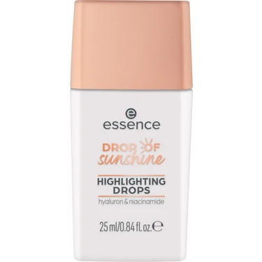 Essence Drop of Sunshine Sıvı Aydınlatıcı 25 ml Tüm Cilt Tipleri İçin Uygun Vegan