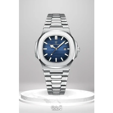 Rng Poedagar Nautilus 40MM - Erkek Kol Saati - Paslanmaz Çelik